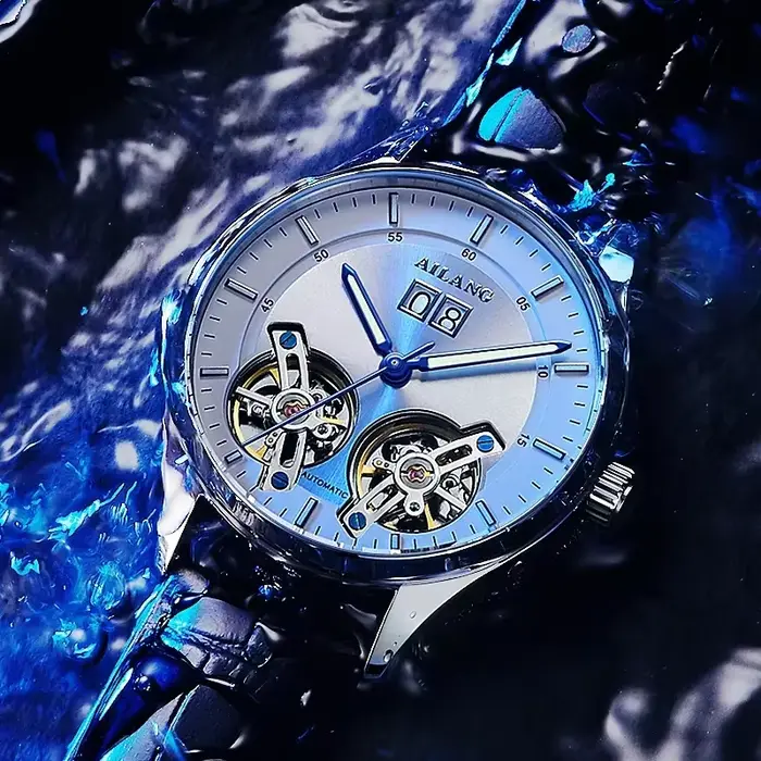 AI LANG Montre mécanique automatique authentique AAA
