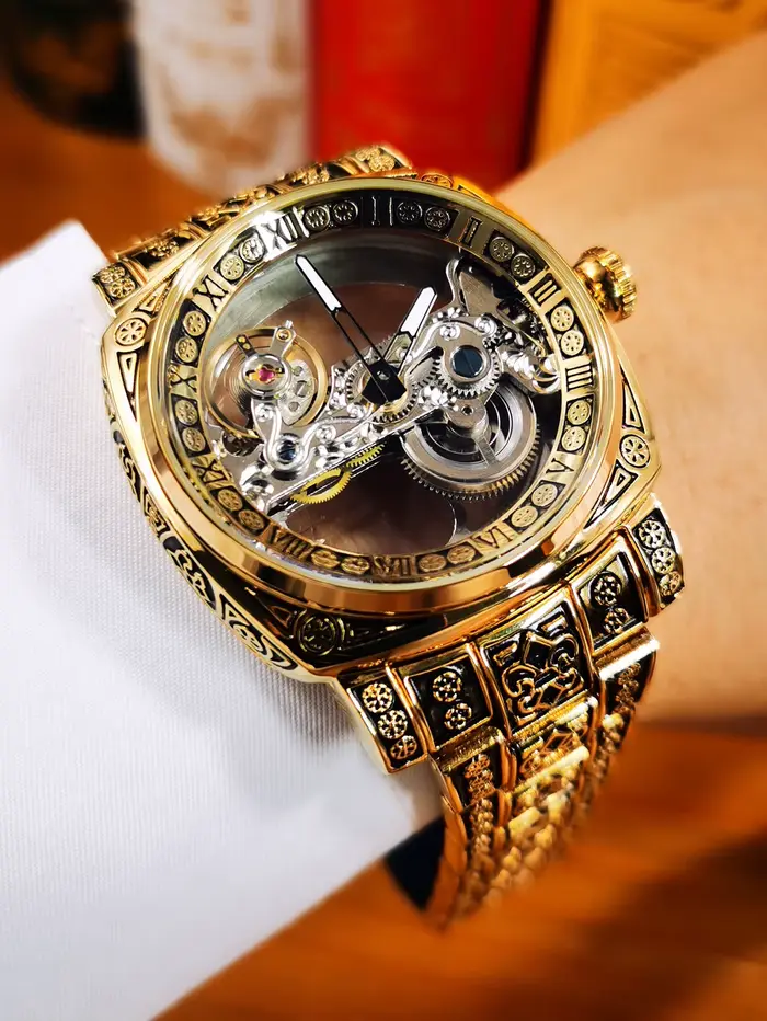 Forsining – montre mécanique automatique pour hommes
