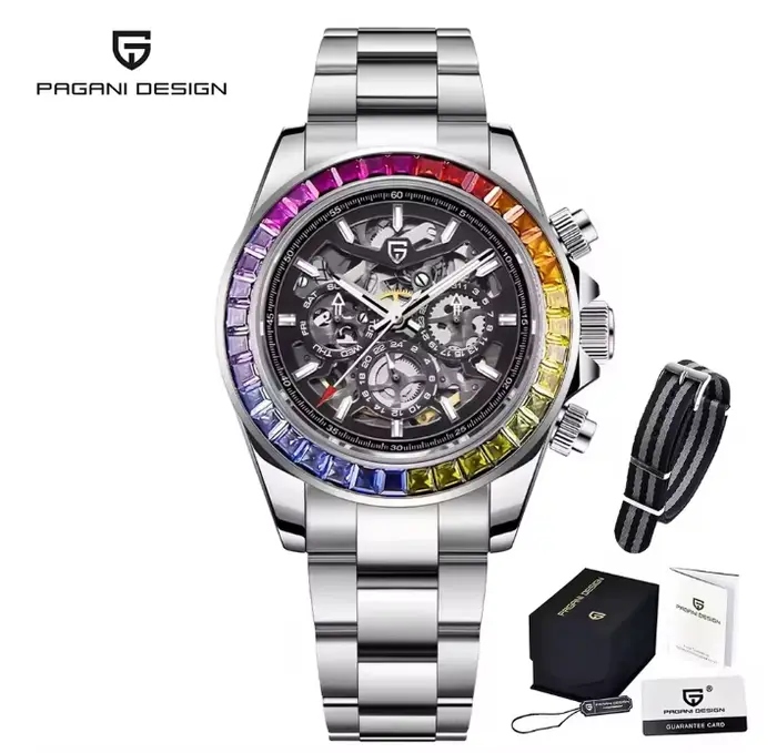 Montres PAGANI DESIGN 2026 pour homme, montre mécanique automatique, étanche, sport, 10 bars, montre