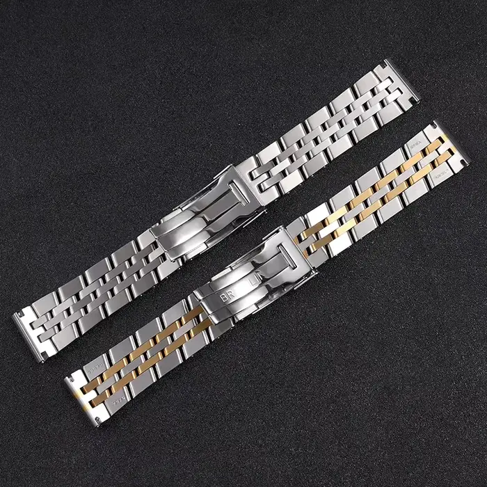 Bracelet de montre en acier inoxydable de haute qualité