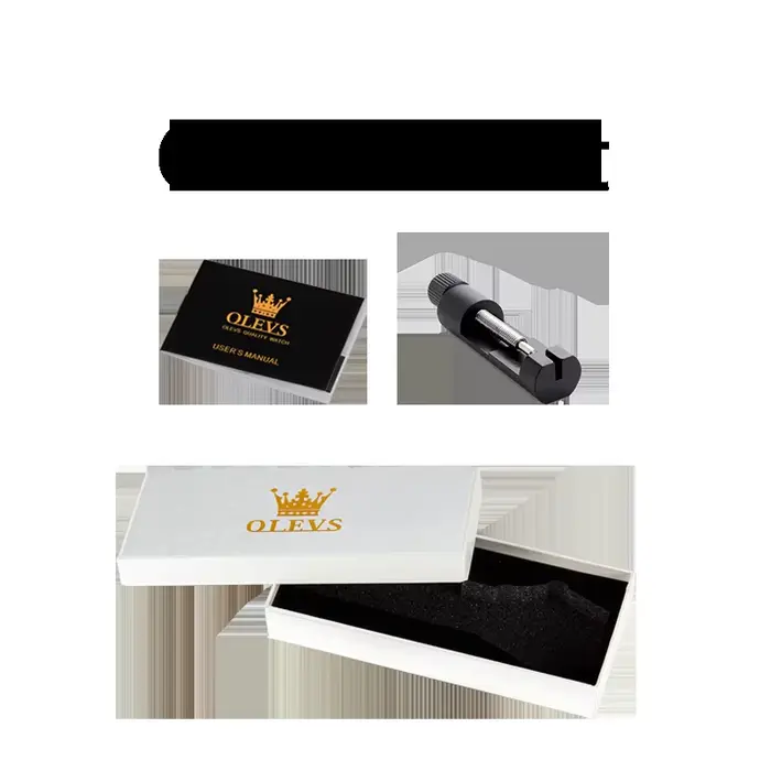 OLEVS montres pour dames élégantes tendance de la mode 30 m montre à quartz étanche pour femmes calendrier marque lumineuse véritable montre-bracelet