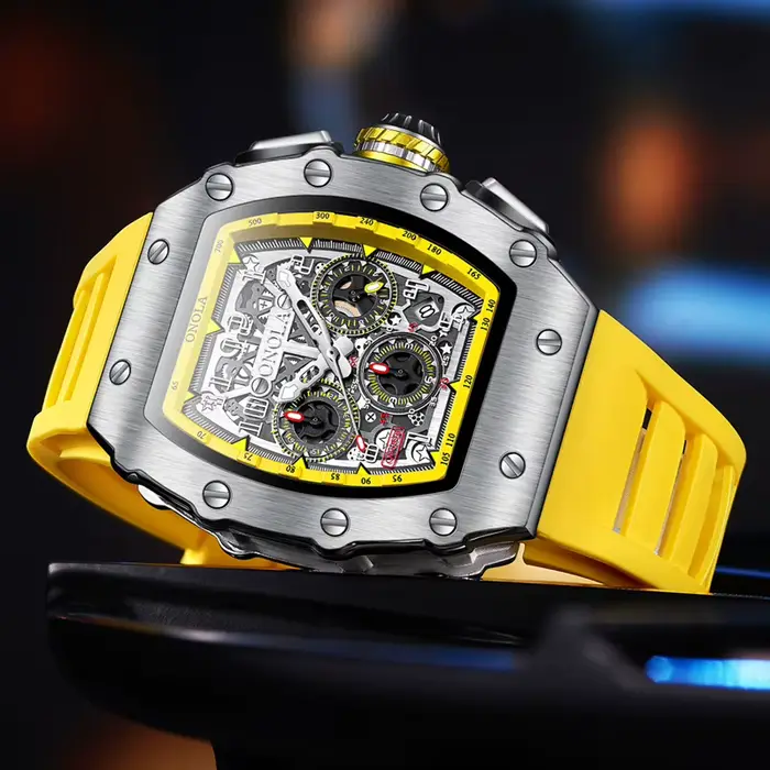 Montre à quartz étanche pour homme