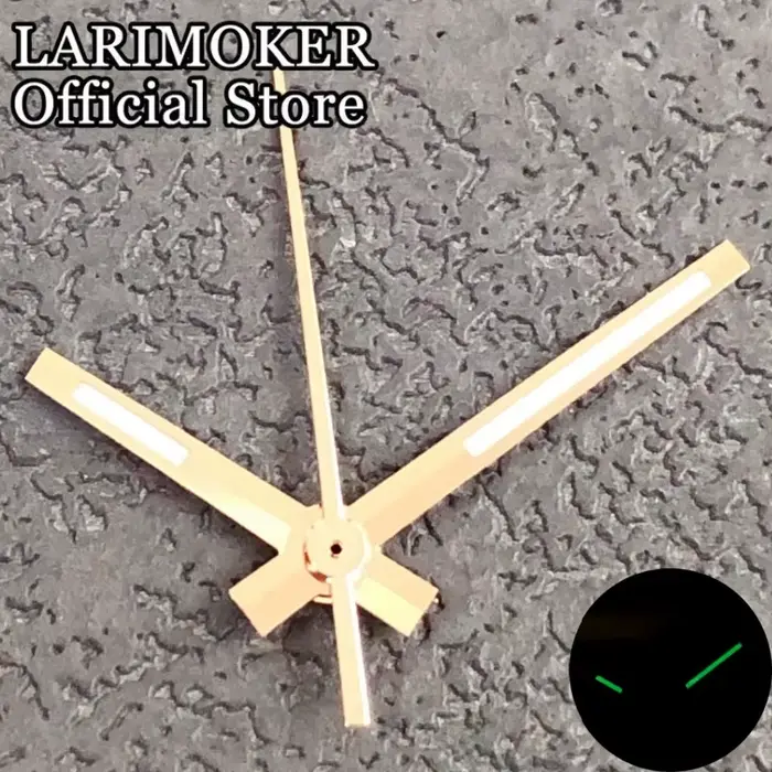 LARIMOKER – aiguilles de montre en argent/or/or Rose de haute qualité