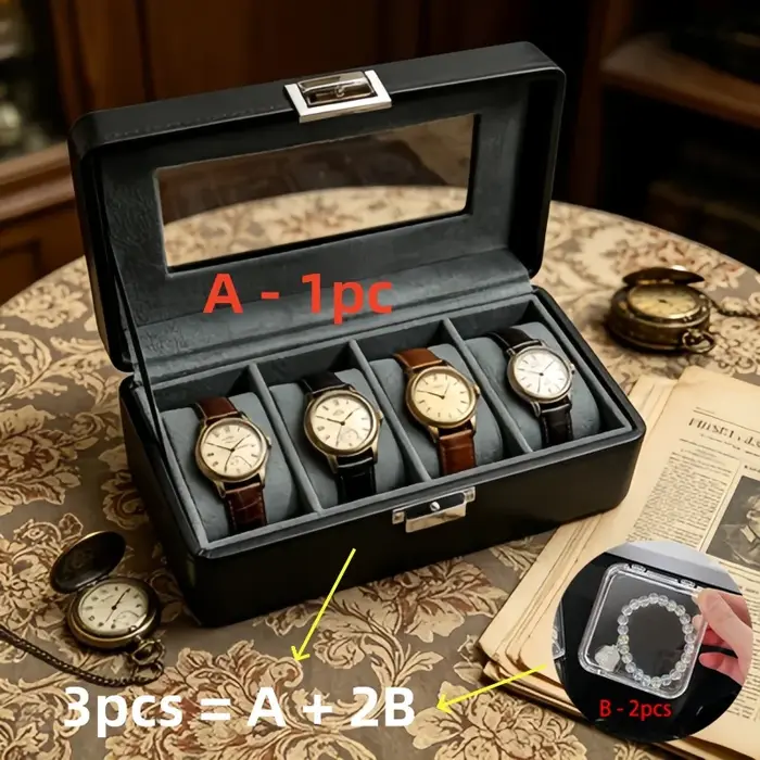 Organisateur de rangement pour montres de collection