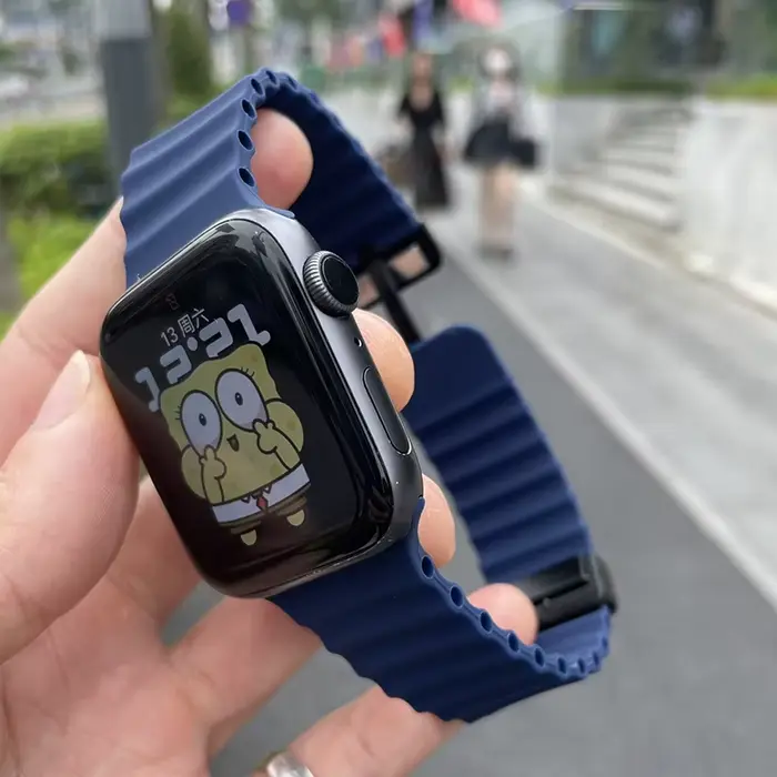 Bracelet Ocean pour Apple Watch 10 9 8 7 Ultra