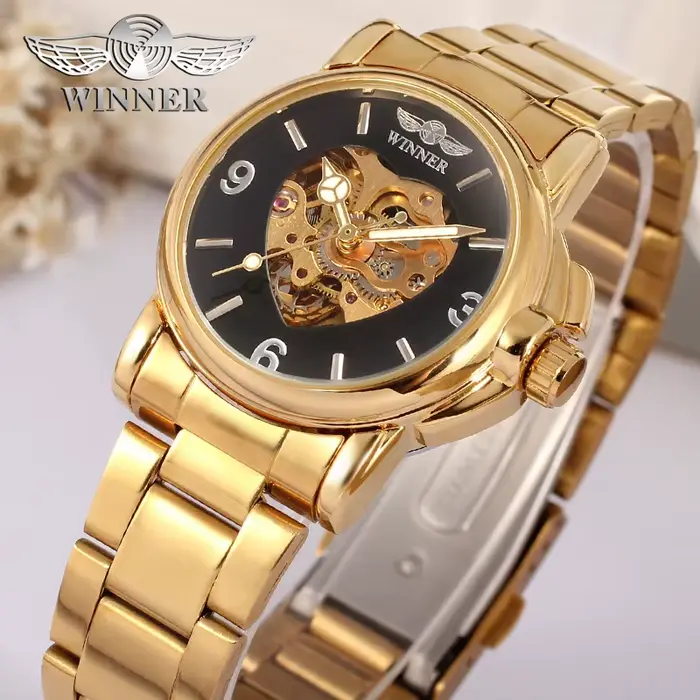 Winner – montre-bracelet automatique et mécanique pour femmes