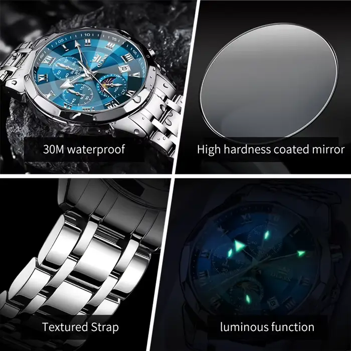 OLEVS montre d'affaires hommes