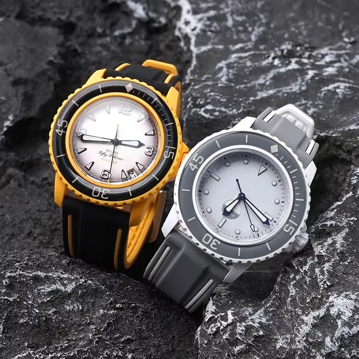 Bracelet pour Swatch X Blancpain série cinq océans hommes femmes
