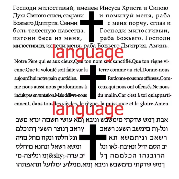 Bracelet Bible anglais allemand coréen français pour hommes garçons