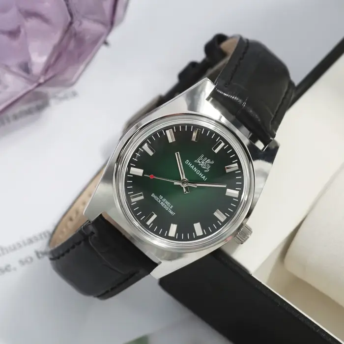 Montre mécanique à remontage manuel pour homme Shanghai 36MM 7120