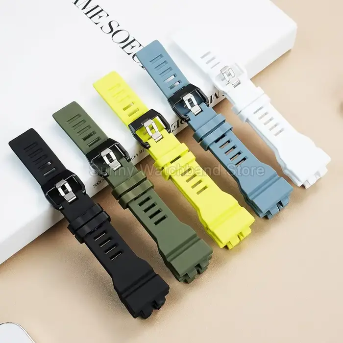 Pour Casio GBA-800 GBD-800 GMA-B800 série Bracelet de montre à la mode doux confortable spécial Silicone