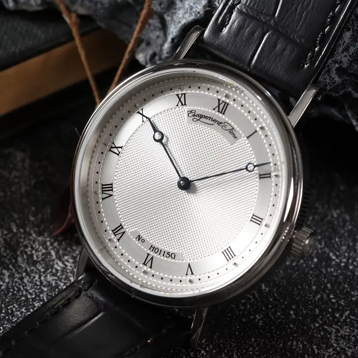 【Tempo d'escapement】 Montre à mouvement à quartz Boîtier de 38