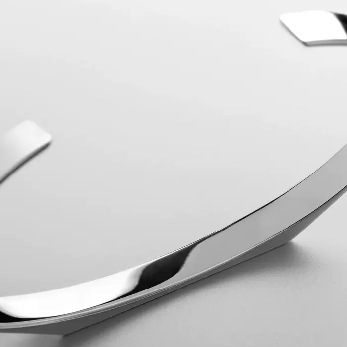 Bracelet minimaliste en acier inoxydable plaqué or