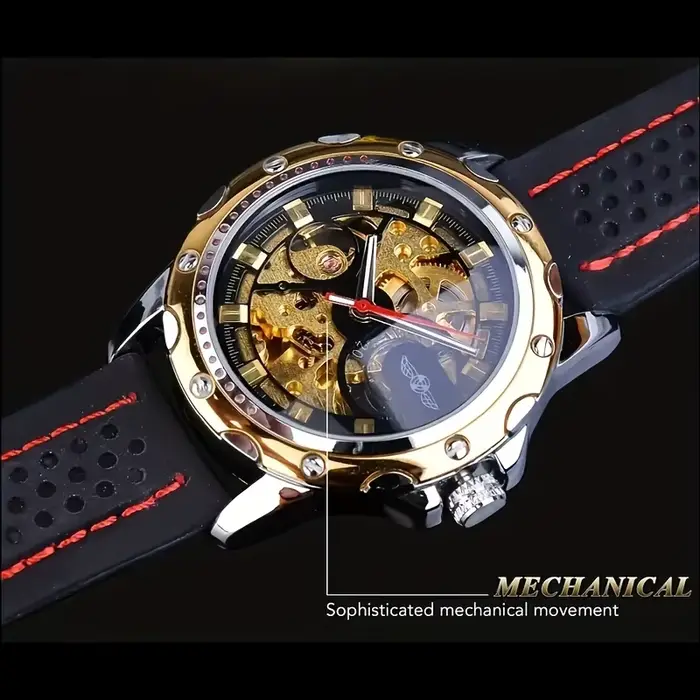 [1 Montre mécanique pour hommes]