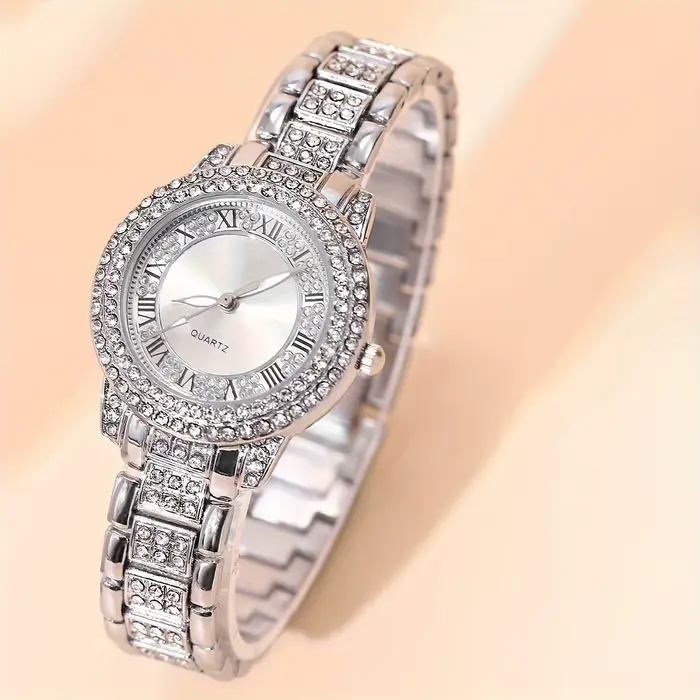 Montres à Quartz en alliage de ton doré pour femmes
