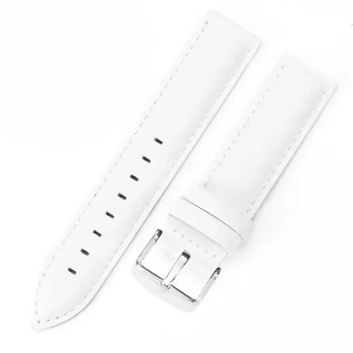 Bracelet de montre en cuir véritable pour homme et femme, variété de couleurs et largeurs, élégant pour diverses occasions et cadeaux spéciaux