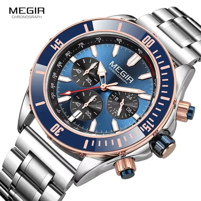Montre de bureau MEGIR pour homme