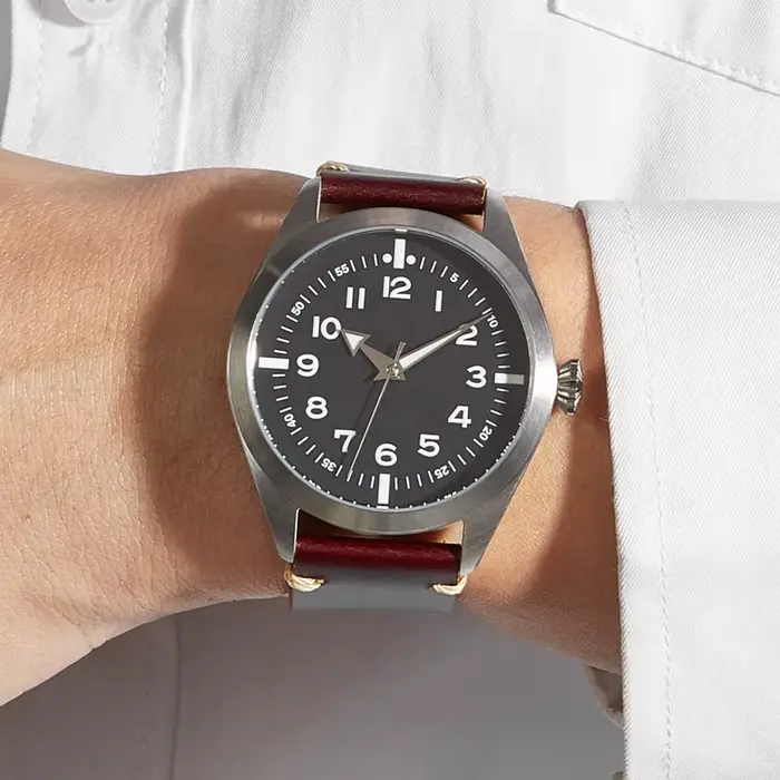 Montres de pilote créatives à mouvement mécanique automatique