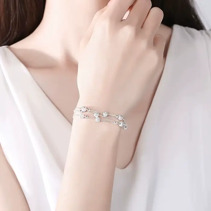 Bracelet en argent sterling 925 pour femme