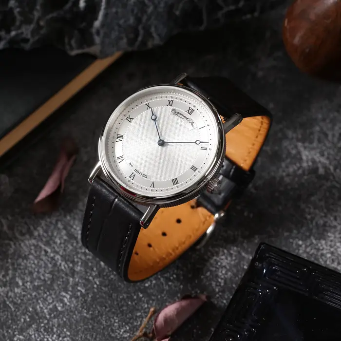 【Tempo d'escapement】 Montre à mouvement à quartz Boîtier de 38