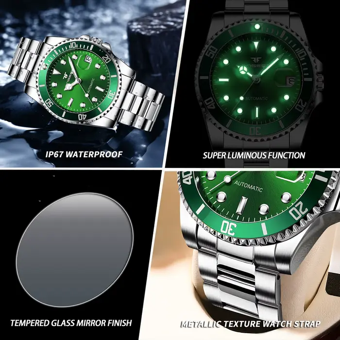Montres mécaniques de luxe BINBOND pour hommes