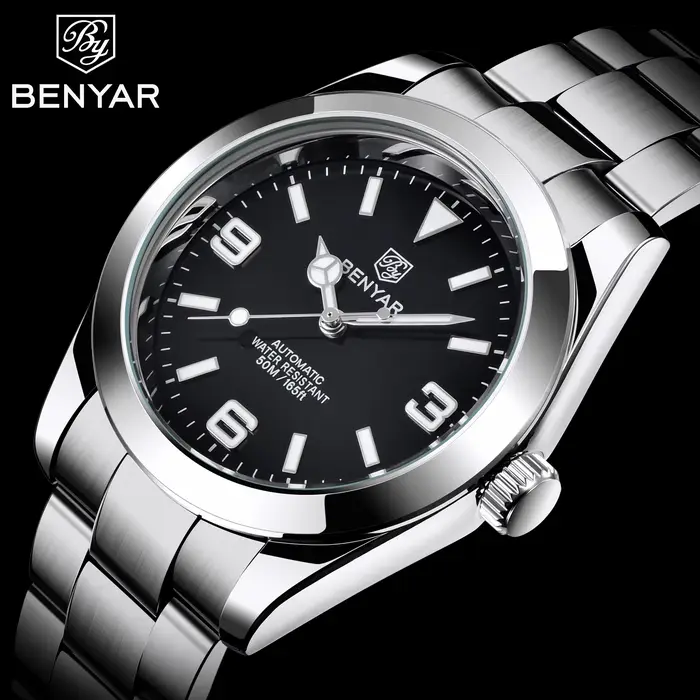BENYAR 2026 Nouvelle Montre Mécanique Automatique pour Hommes