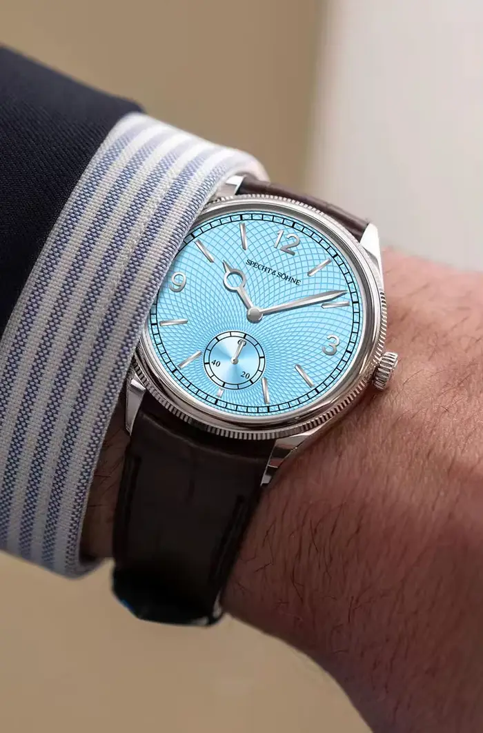 Specht & Söhne nouveautés 1908 montres automatiques pour hommes en acier inoxydable mouette Movt montre-bracelet mécanique 50M étanche