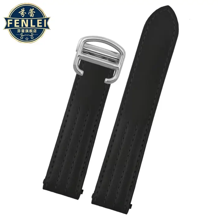 Bracelet de montre en cuir à dégagement rapide