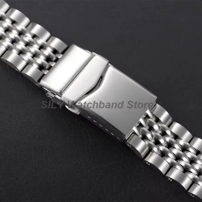 Bracelet de montre à maillons à vis