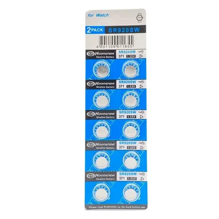 20/60/110 pièces LR920 AG6 piles bouton SR920SW 171 371 370 LR69 LR921 G6A SR920 1.55V pile