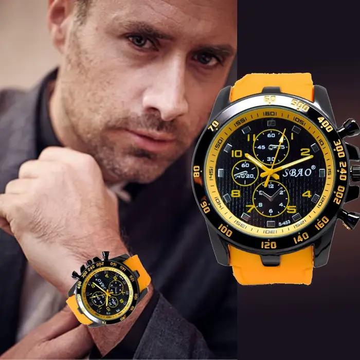 Montre à Quartz pour hommes, marque de luxe, bracelet en Silicone, militaire, étanche 30ATM, 2024