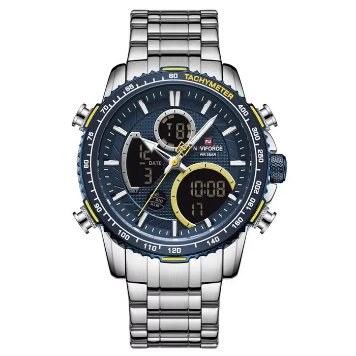 NAVIFORCE – Montre-bracelet de sport à grand cadran pour homme