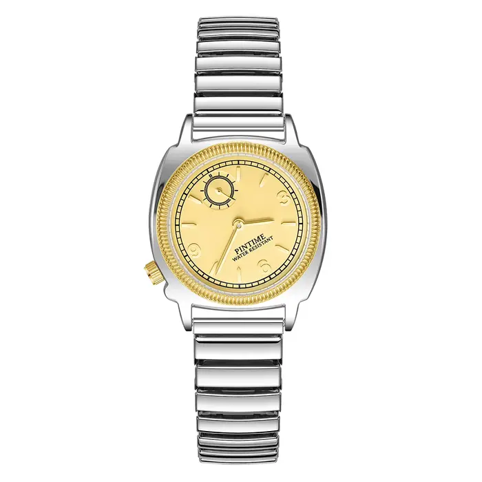 Montre à quartz pour femme, une montre-bracelet élégante et raffinée, au style unique et épuré, avec