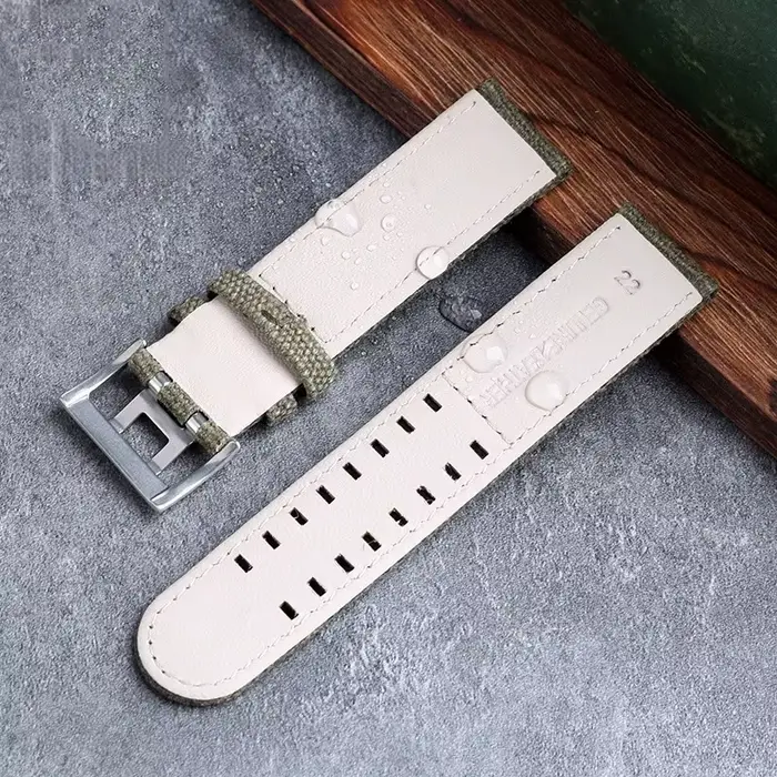 Bracelet de montre en toile Lea-ther Astronomical Citizen SeATM