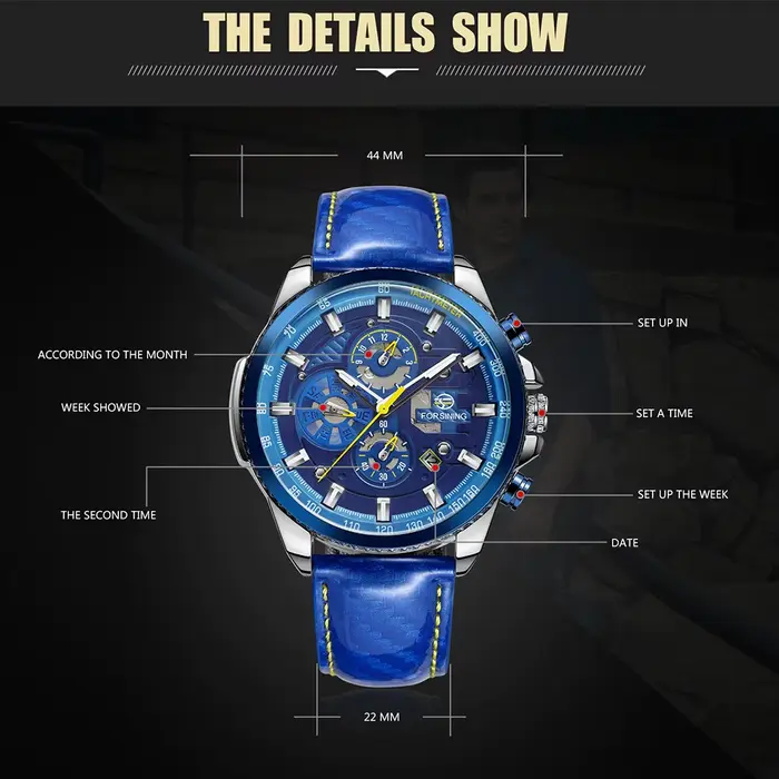 Montre mécanique de luxe pour homme 2026