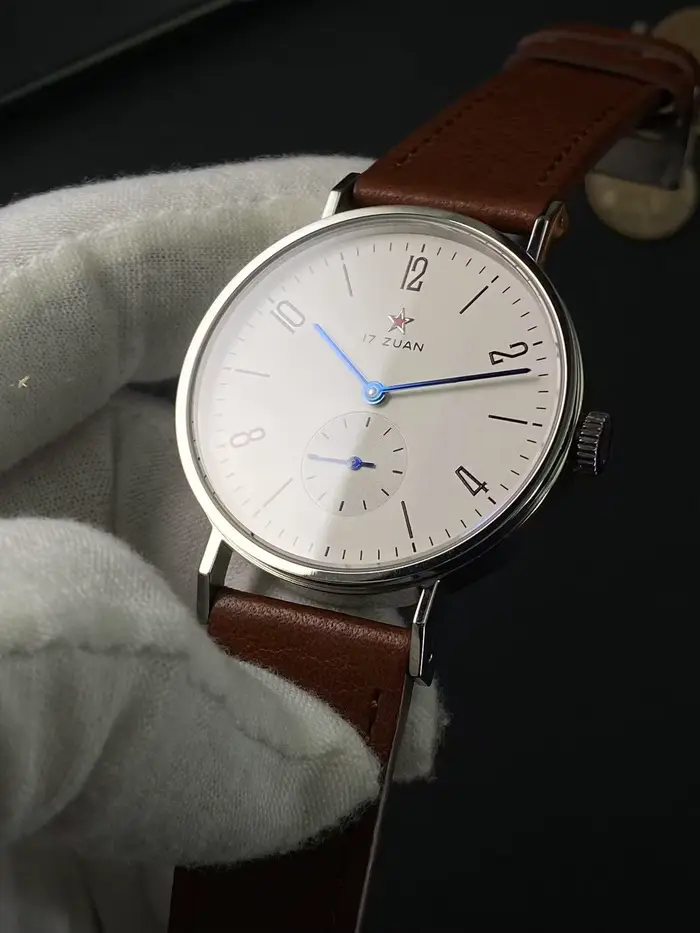 Montre mécanique automatique pour homme, style Bauhaus minimaliste, petite taille, tendance, populai
