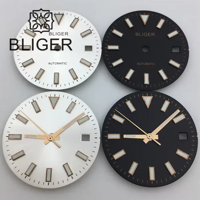 Cadran de Montre en Porcelaine Verte