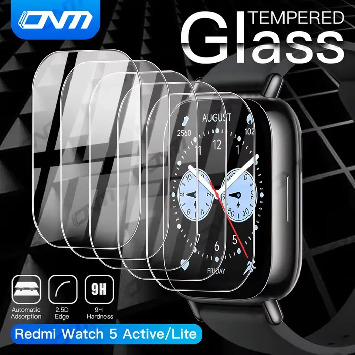 Verre trempé premium 9H pour Xiaomi Redmi Watch 5 4 Lite / Active Smart