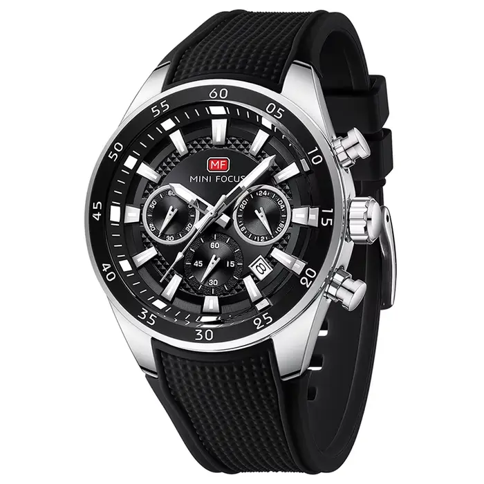 Montre-bracelet analogique à quartz sport décontractée Brighter Day large multifonction MF0627G 2026