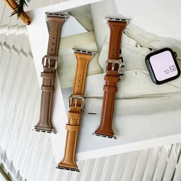 Bracelet en cuir pour Apple Watch Band