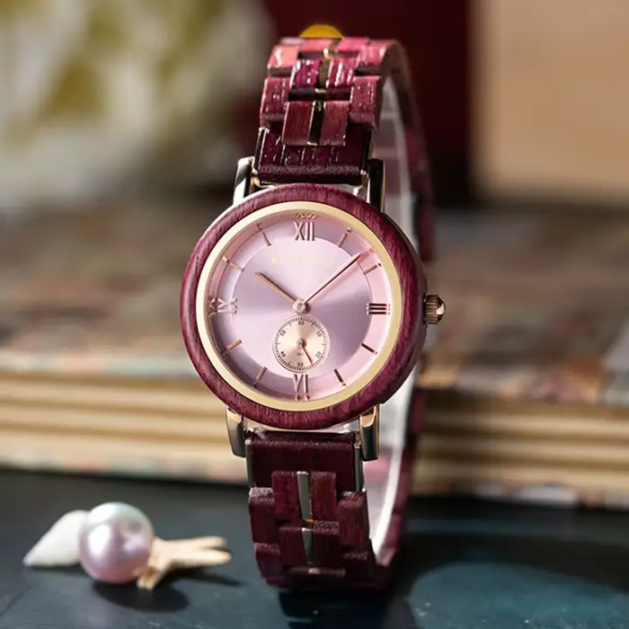 Montre pour femme BOBO BIRD montres en bois de luxe pour femmes Support livraison directe et LOGO personnalisé