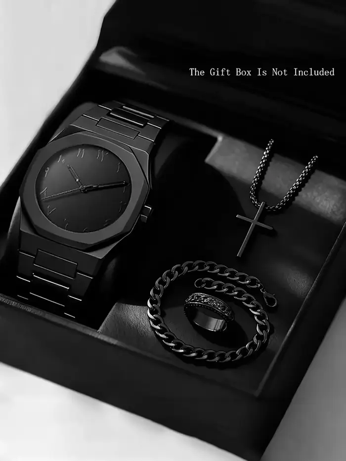 Montre homme 2026 au design luxueux et haut de gamme, montre à quartz simple et tendance, grand cadr