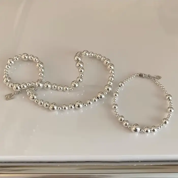 Bracelet en argent regardé 925 pour femme