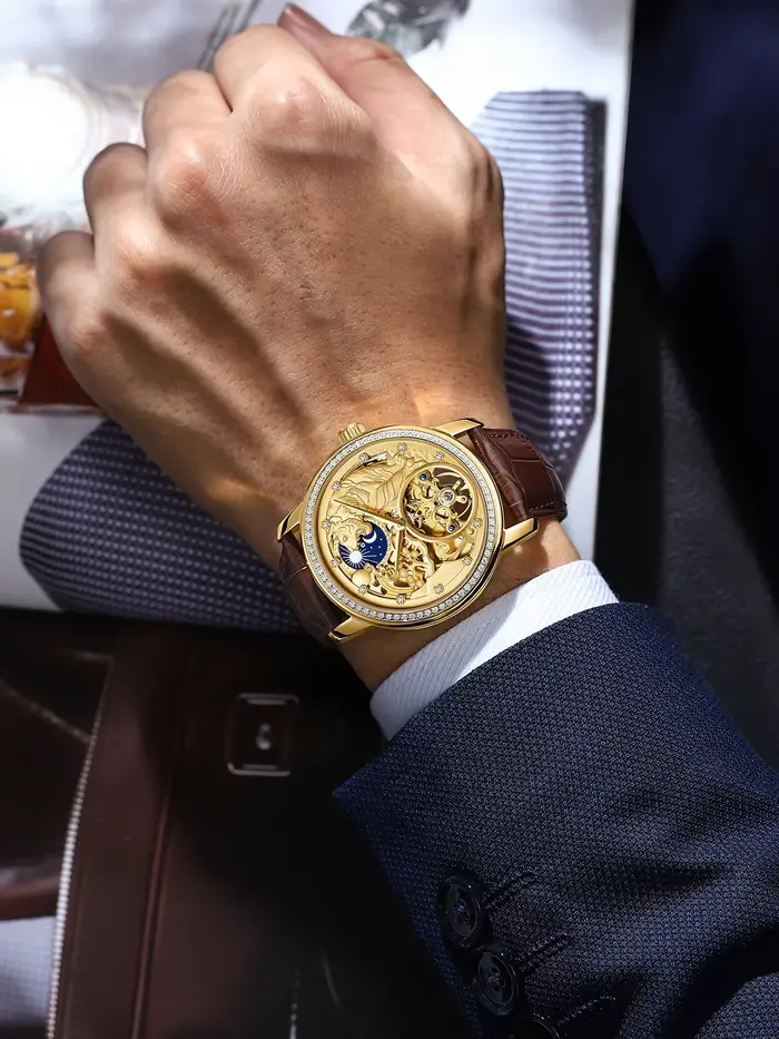 Montres de sport Tiger Design avec tourbillon