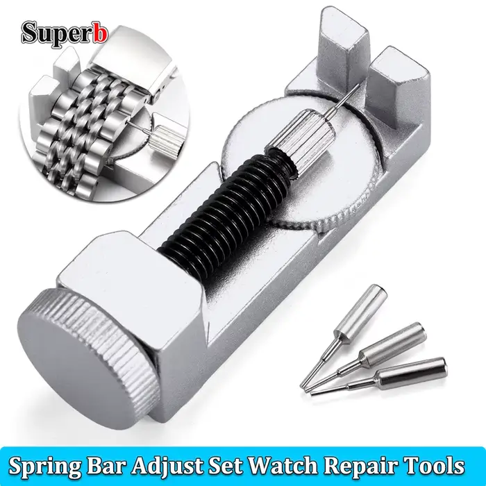 Kit d'outils de réparation de montres en acier pour ajustement de bracelet occasions spéciales