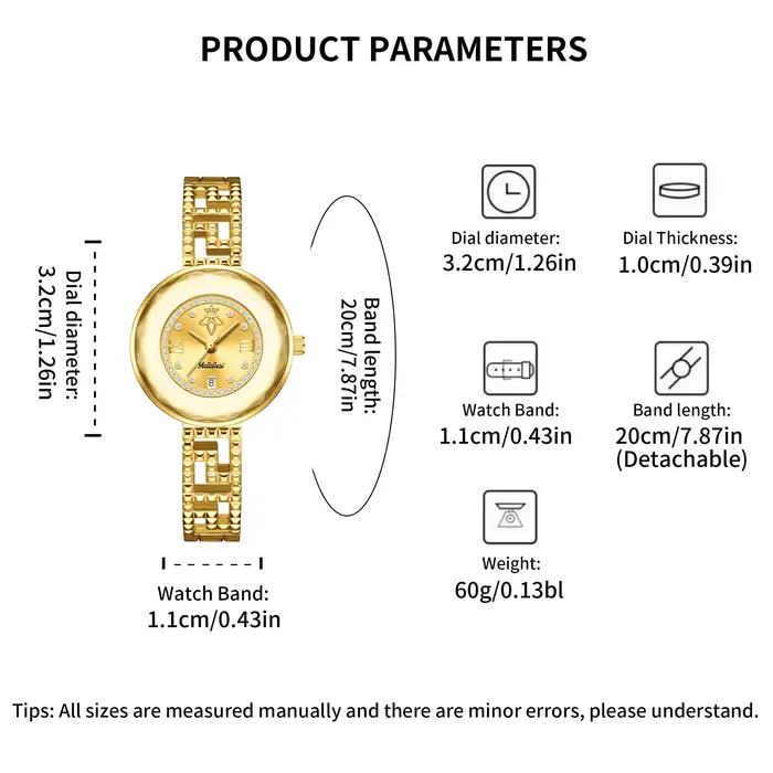 Yalalusi – montre-bracelet de luxe pour femmes