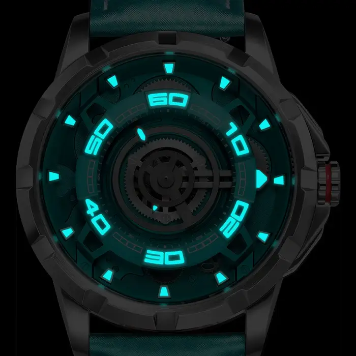 Montre automatique squelette pour homme BERNY