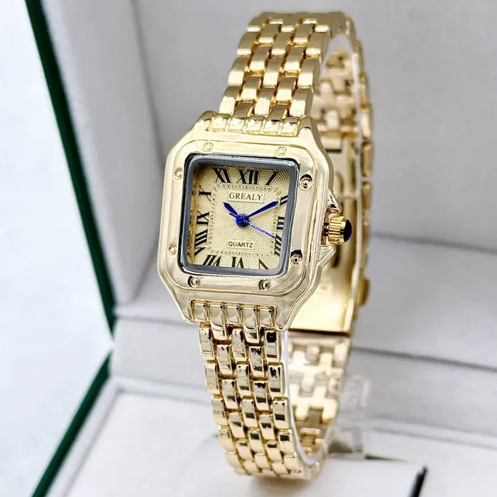 Nouvelles femmes montre lumière marque de luxe affaires or acier inoxydable dames mode montres à Quartz femme horloge Bracelet montre-Bracelet