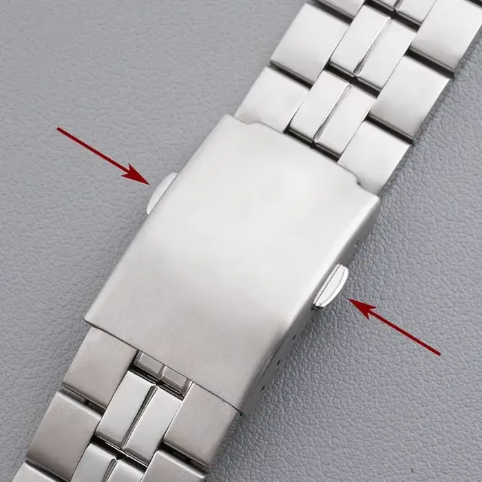 Bracelet en acier inoxydable 316L pour montres traditionnelles série PR100 Tissot largeur 19mm pour homme et femme occasions spéciales elegance noir jaune