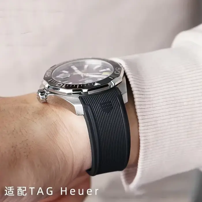 Bracelet de montre en caoutchouc et Silicone